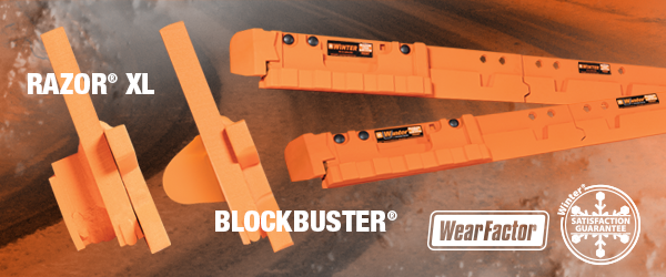 BlockBuster vs Razor XL cutting edge snow plow systems